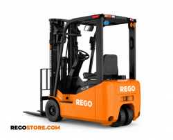 Електричен вилушкар REGO TCL101 со носивост од 1 тон.