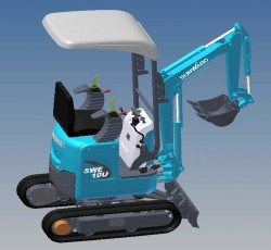 Mini Excavator SUNWARD SWE10EU