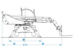 Rotating Rough Terrain Telehandler Genie GTH-4016 R