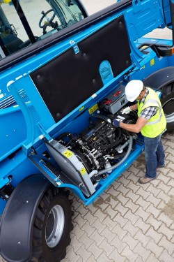 Rotating Rough Terrain Telehandler Genie GTH-4016 R